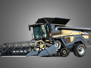 IDEAL - Combine Harvester - Grain Harvester Head 3D Model