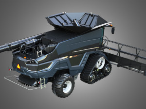 IDEAL - Combine Harvester - Grain Harvester Head 3D Model