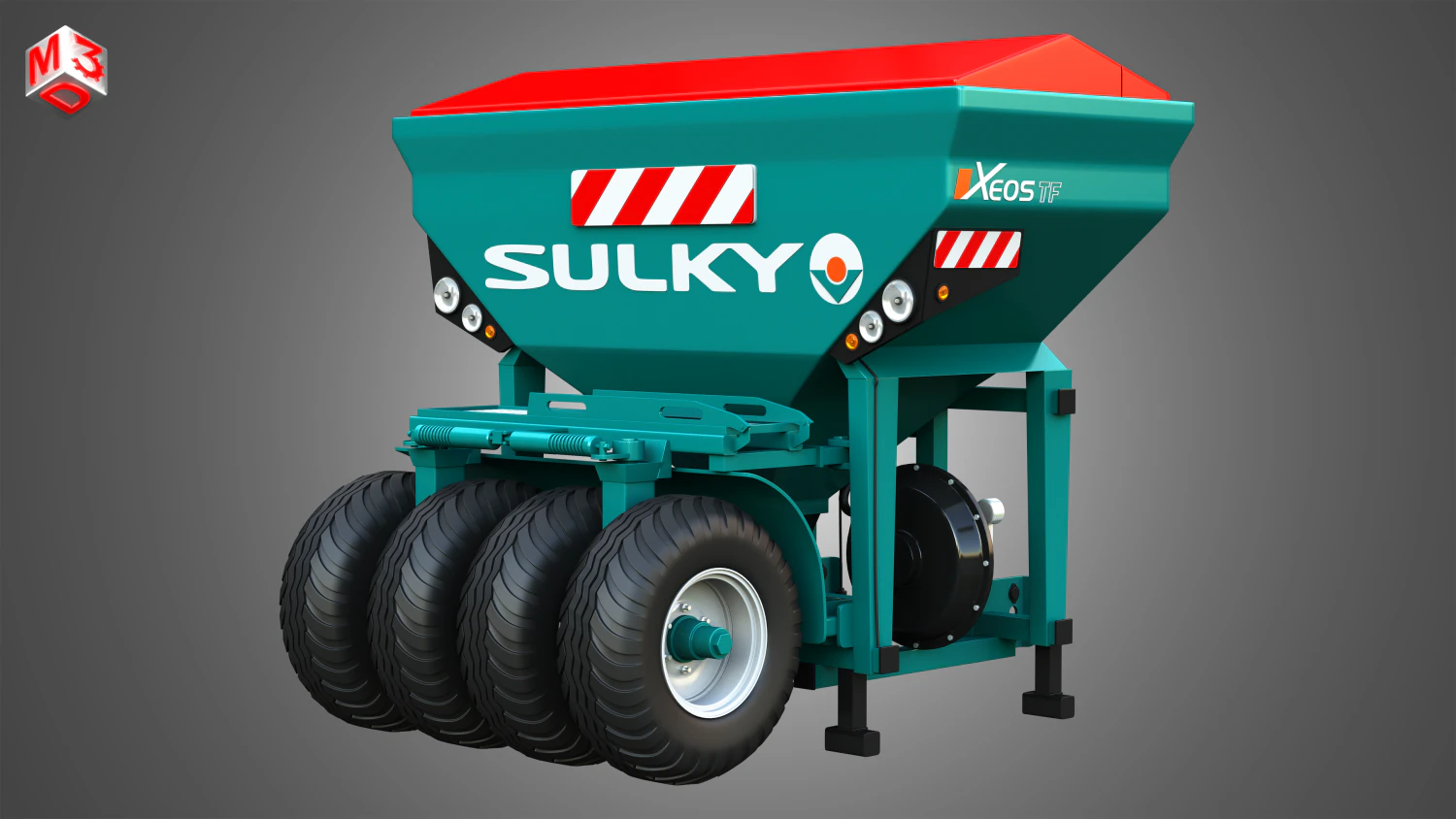 Funil frontal Xeos TF Modelo 3D .c4d .max .obj .3ds .fbx .stl .blend 