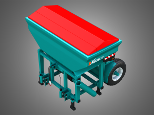 Xeos TF Front Hopper 3D Model