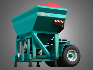 Xeos TF Front Hopper 3D Model