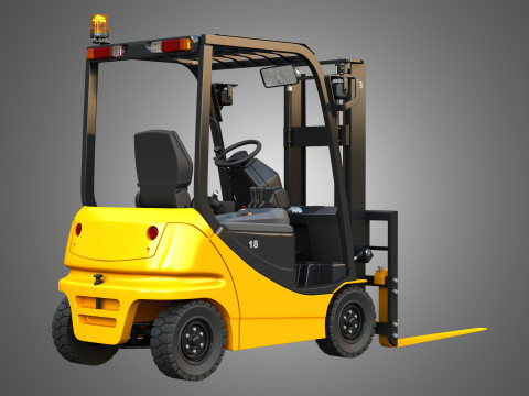 AE50 Electric Forklift 3D-Modell