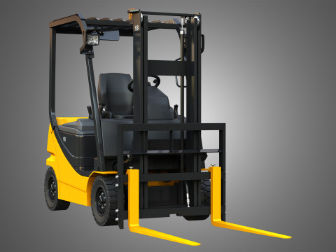 AE50 Electric Forklift 3D-Modell