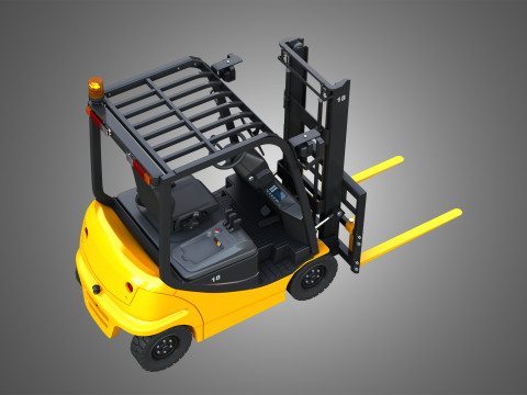 AE50 Electric Forklift 3D-Modell