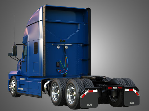 Anthem 64T Semi Truck - Ultra Cab Sleeper Truck 3D Model