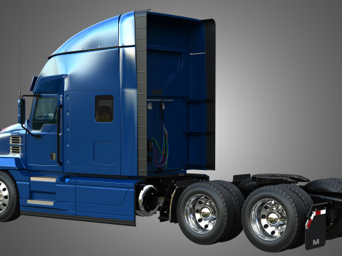 Anthem 64T Semi Truck - Ultra Cab Sleeper Truck 3D Model