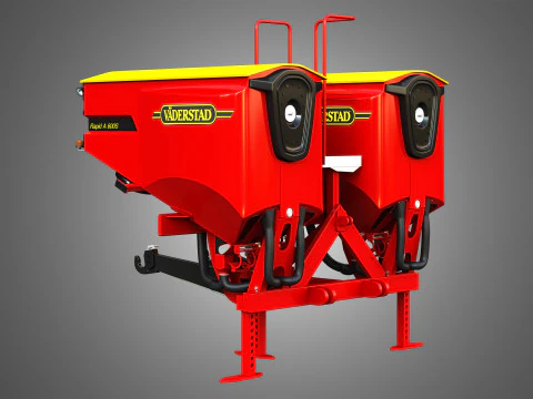 Vaederstad Pakti equipment 3D Model