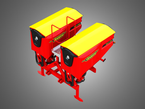 Vaederstad Pakti equipment Modelo 3D