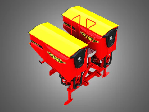 Vaederstad Pakti equipment 3D Model