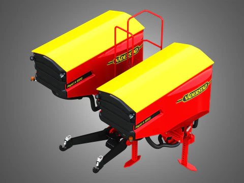Vaederstad Pakti equipment 3D Model