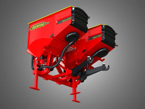 Vaederstad Pakti equipment 3D Model