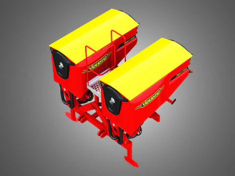 Vaederstad Pakti equipment 3D Model