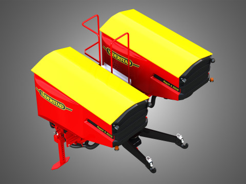 Vaederstad Pakti equipment Modelo 3D