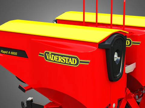 Vaederstad Pakti equipment 3D Model