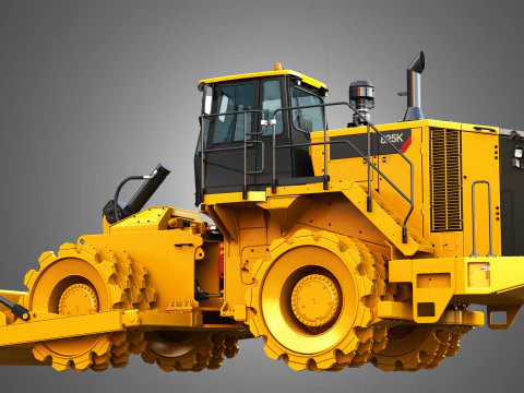 825K - Soil compactor 3D Model