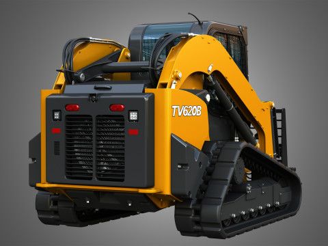 TV620B Compact Track Loader - Pallet Fork 3Dモデル