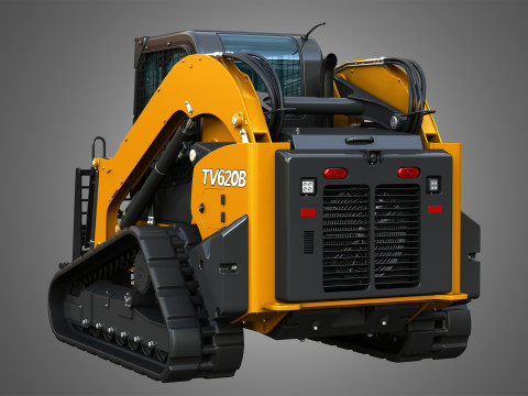TV620B Compact Track Loader - Pallet Fork 3Dモデル