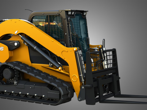 TV620B Compact Track Loader - Pallet Fork 3Dモデル