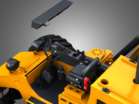 MowerMax Boom Mower 3D-Modell