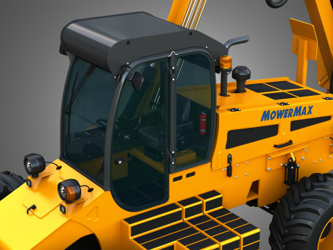 MowerMax Boom Mower 3D-Modell