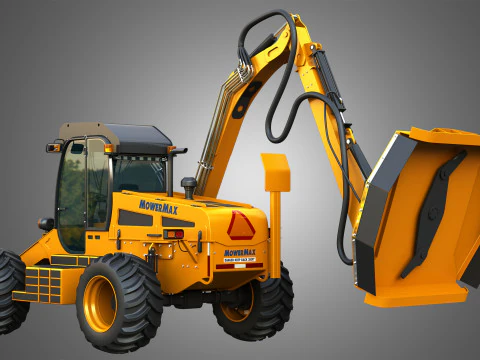 MowerMax Boom Mower 3D Model