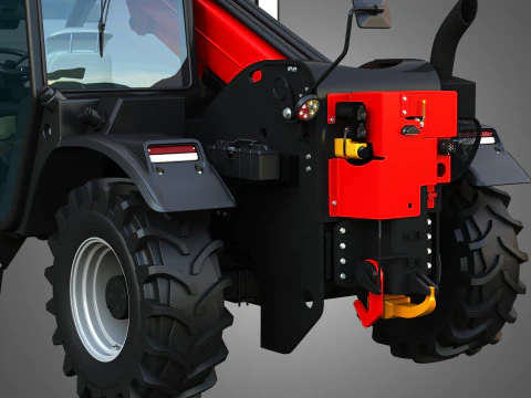 IH 935 Farmlift Telehandler 3D Model