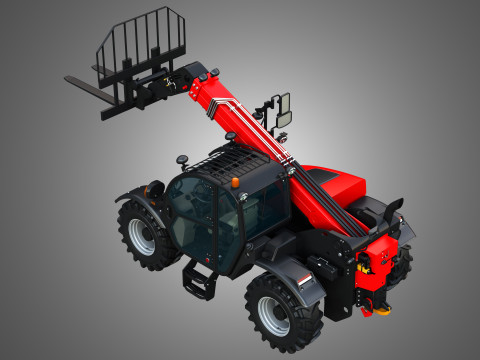 IH 935 Farmlift Telehandler Modèle 3D