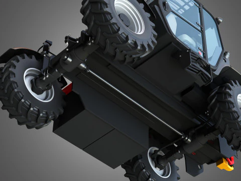 IH 935 Farmlift Telehandler 3D Model
