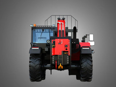 IH 935 Farmlift Telehandler 3D Model