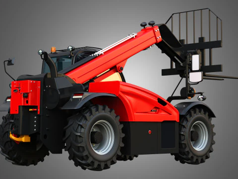 IH 935 Farmlift Telehandler 3D Model