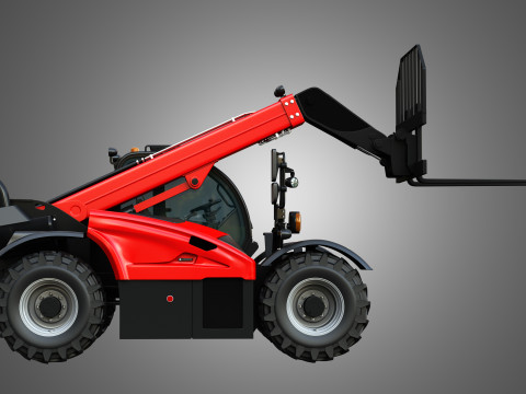 IH 935 Farmlift Telehandler Modèle 3D