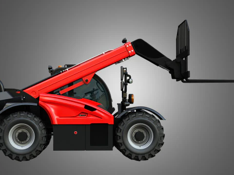 IH 935 Farmlift Telehandler 3D Model