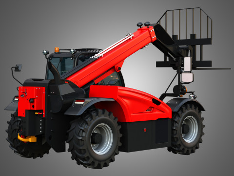 IH 935 Farmlift Telehandler Modèle 3D