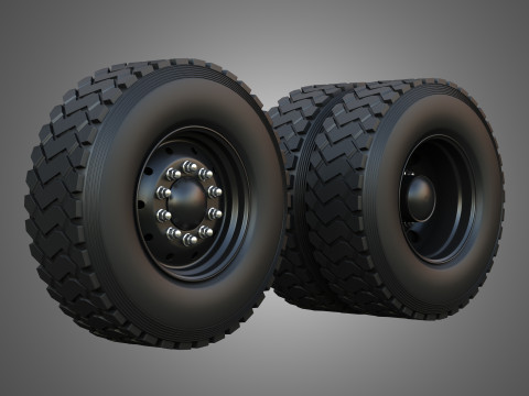 Markos Special Wheels and Tires MSWT -1 3D Модель