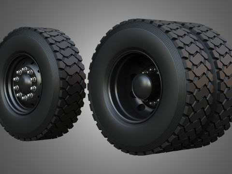 Markos Special Wheels and Tires MSWT -1 Modèle 3D