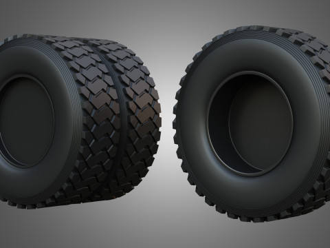 Markos Special Wheels and Tires MSWT -1 Modèle 3D