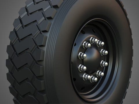 Markos Special Wheels and Tires MSWT -1 Modèle 3D