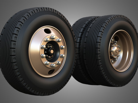 Markos Special Wheels and Tires MSWT -2 3D Модель