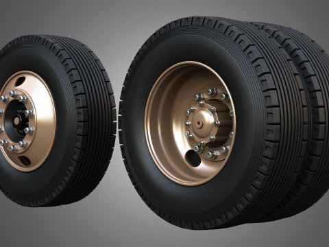Markos Special Wheels and Tires MSWT -2 3D Model
