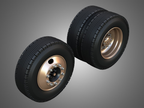 Markos Special Wheels and Tires MSWT -2 3D Model