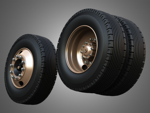 Markos Special Wheels and Tires MSWT -2 3D Model