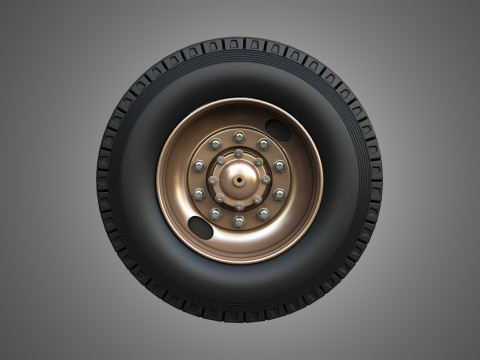 Markos Special Wheels and Tires MSWT -2 3D Model