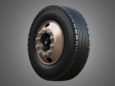 Markos Special Wheels and Tires MSWT -2 3D Model