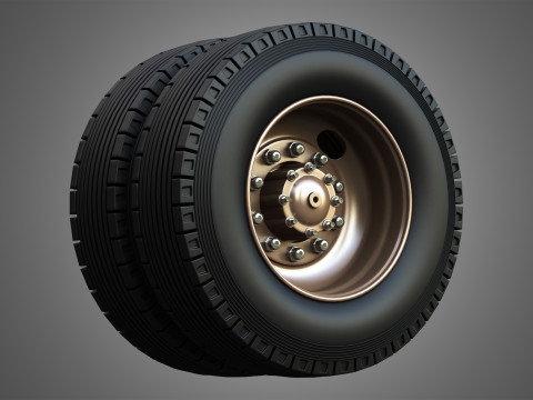Markos Special Wheels and Tires MSWT -2 3D Model