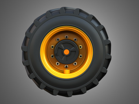 Markos Special Wheels and Tires MSWT -3 3D Model