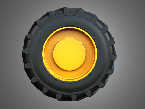 Markos Special Wheels and Tires MSWT -3 3D Model
