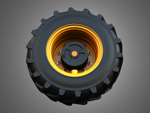 Markos Special Wheels and Tires MSWT -3 3D Model
