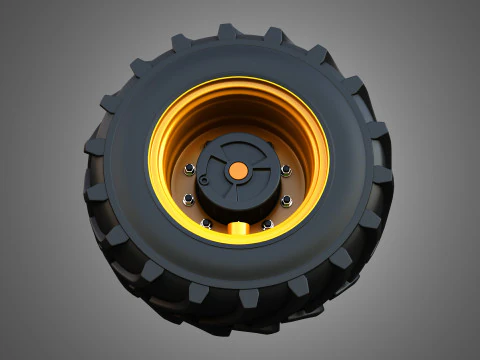 Markos Special Wheels and Tires MSWT -3 3D Model