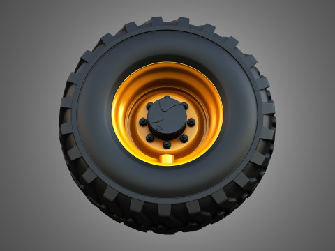 Markos Special Wheels and Tires MSWT -3 3D Model