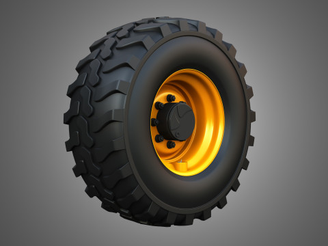 Markos Special Wheels and Tires MSWT -3 3D Model